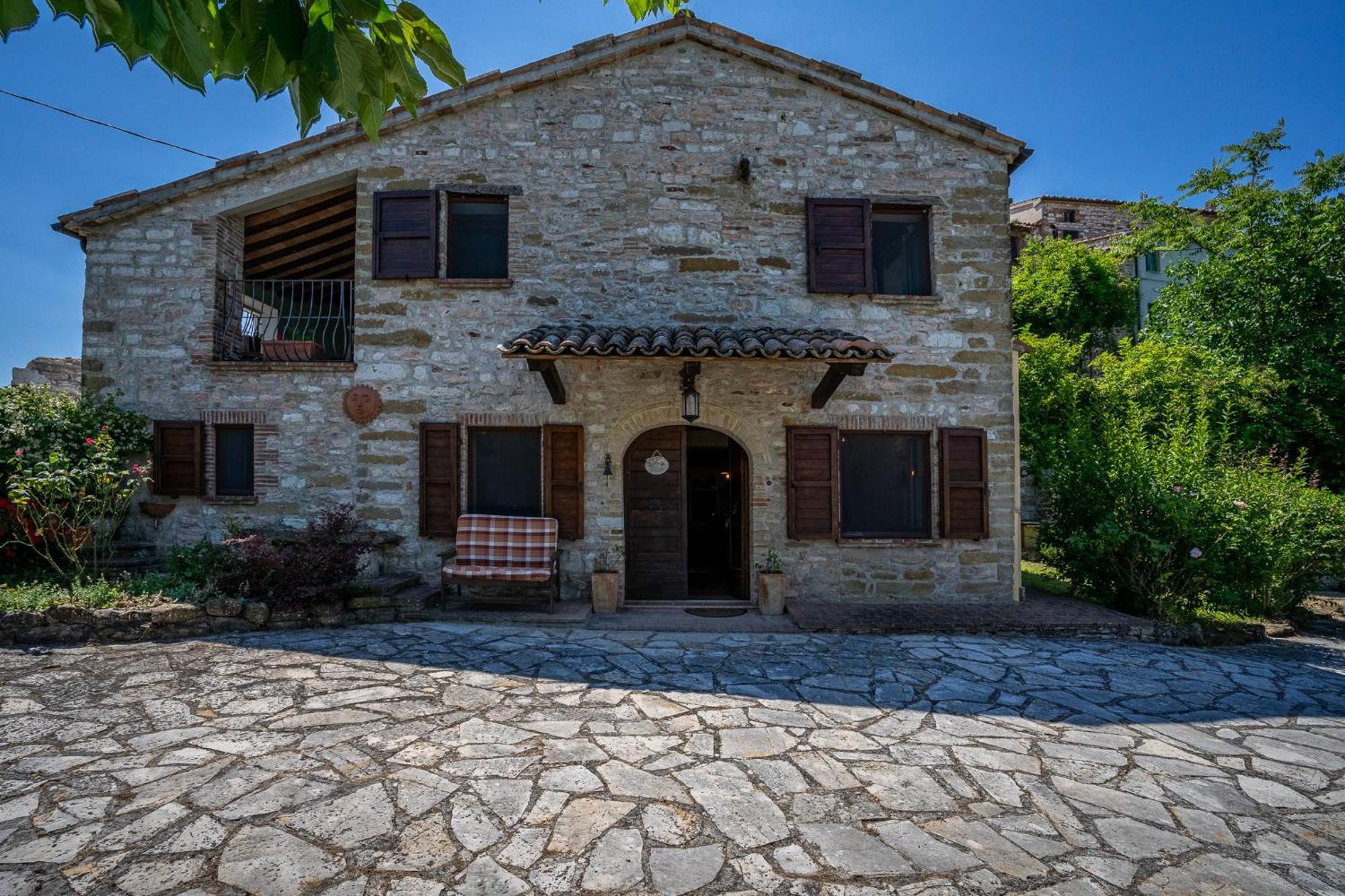 Villa Rustica Le Piagge Sassoferrato Exterior foto